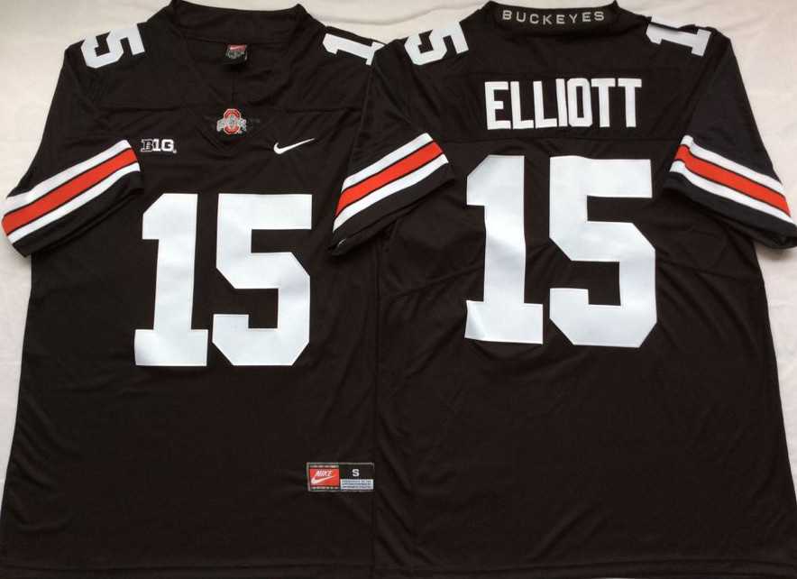 Ohio State Buckeyes 15 Ezekiel Elliott Black Nike College Football Jersey,We sell and wholesale Ohio State Buckeyes 15 Ezekiel Elliott Black Nike College Football Jersey on line form chian!